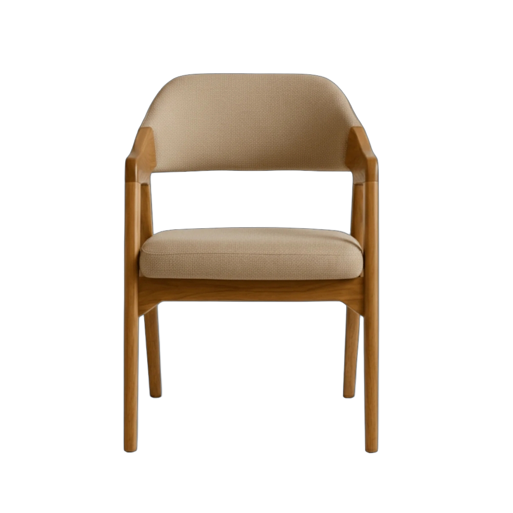 Wooden armchair